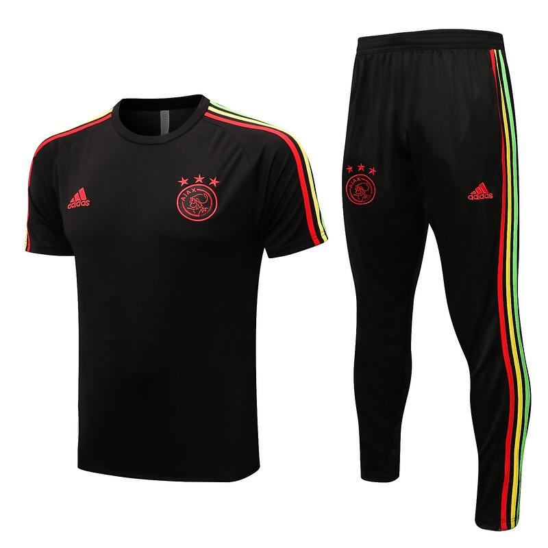 AAA Quality Ajax 22/23 Black/Red/Yellow Training Kit Jerseys